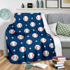 Baseball Star Pattern Print Blanket-grizzshop