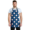 Baseball Star Pattern Print Men's Apron-grizzshop