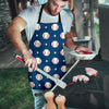 Baseball Star Pattern Print Men's Apron-grizzshop