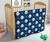 Baseball Star Pattern Print Quilt-grizzshop