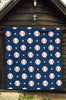 Baseball Star Pattern Print Quilt-grizzshop