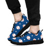 Baseball Star Pattern Print Sneaker Shoes For Men Women-grizzshop