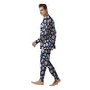 Baseballs Print Pattern Men's Pajamas-grizzshop