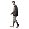 Baseballs Texture Print Men's Pajamas-grizzshop