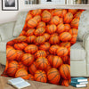 Basketball Pattern Print Blanket-grizzshop