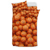 Basketball Pattern Print Duvet Cover Bedding Set-grizzshop