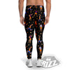 Basketball Players Funny Print Pattern Men's Leggings-grizzshop