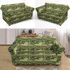 Bass Fishing Bait Pattern Print Loveseat Cover-grizzshop