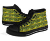 Bass Fishing Bait Pattern Print Men Women's High Top Shoes-grizzshop