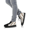 Basset Hound Dog Pattern Print Men Women's High Top Shoes-grizzshop