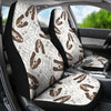 Basset Hound Dog Pattern Print Universal Fit Car Seat Cover-grizzshop