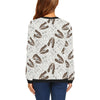 Basset Hound Dog Pattern Print Women Crewneck Sweatshirt-grizzshop