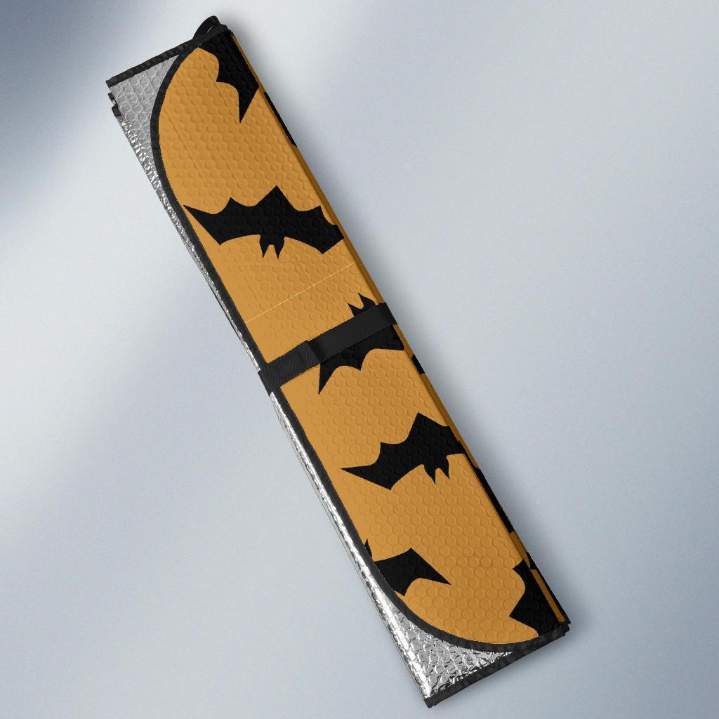 Bat Halloween Pattern Print Car Sun Shade-grizzshop