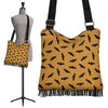 Bat Halloween Pattern Print Crossbody Bags-grizzshop