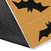 Bat Halloween Pattern Print Floor Mat-grizzshop