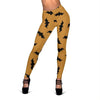 Bat Halloween Pattern Print Women Leggings-grizzshop