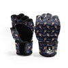 Be My Valentine Floral Print Pattern MMA Gloves-grizzshop