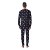 Be My Valentine Floral Print Pattern Men's Pajamas-grizzshop