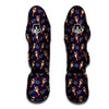 Be My Valentine Floral Print Pattern Muay Thai Shin Guards-grizzshop