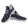 Be My Valentine Floral Print Pattern White Athletic Shoes-grizzshop