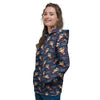 Be My Valentine Floral Print Pattern Women's Hoodie-grizzshop