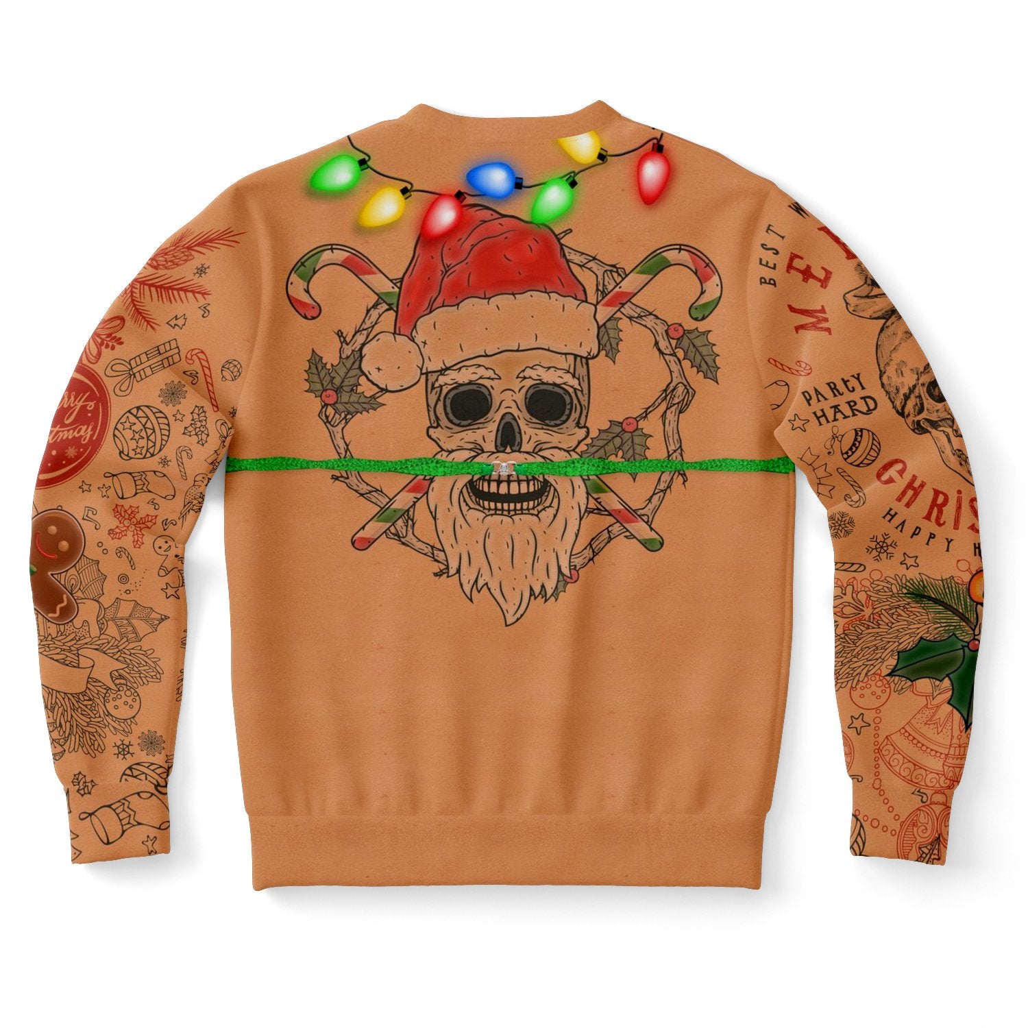 Beach Body Xmas Life Ugly Christmas Sweater-grizzshop
