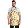 Beach Pattern Print Men's Apron-grizzshop