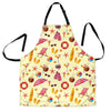 Beach Pattern Print Men's Apron-grizzshop