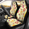 Beach Pattern Print Universal Fit Car Seat Covers-grizzshop