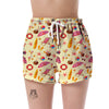 Beach Pattern Print Women's Shorts-grizzshop