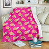 Beach Pink Pattern Print Blanket-grizzshop