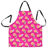 Beach Pink Pattern Print Men's Apron-grizzshop