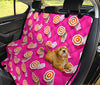 Beach Pink Pattern Print Pet Car Seat Cover-grizzshop