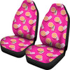 Beach Pink Pattern Print Universal Fit Car Seat Covers-grizzshop