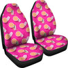 Beach Pink Pattern Print Universal Fit Car Seat Covers-grizzshop