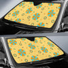 Beach Print Pattern Car Sun Shade-grizzshop