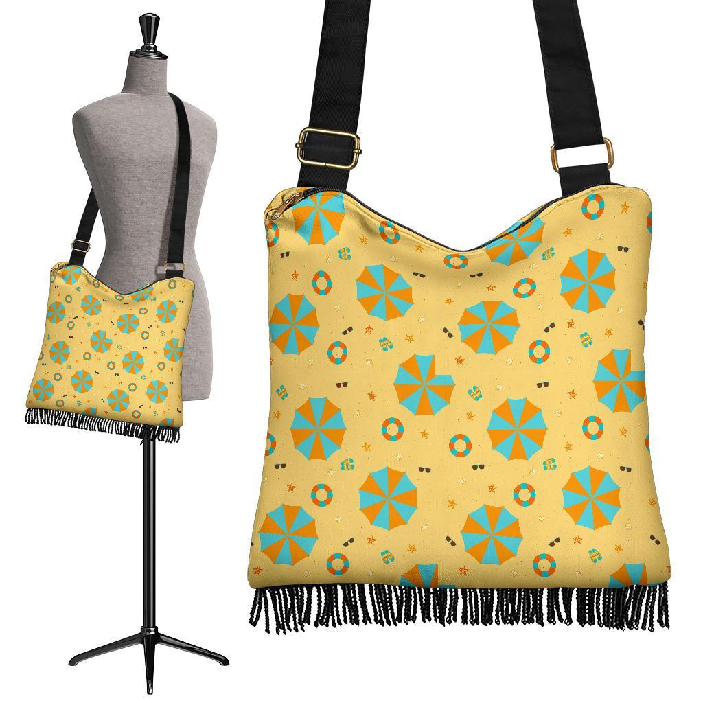 Beach Print Pattern Crossbody bags-grizzshop