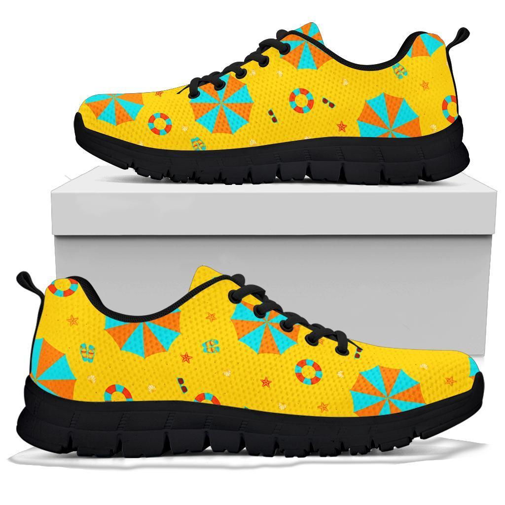 Beach Print Pattern Sneaker Shoes For Men Women-grizzshop