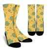 Beach Print Pattern Unisex Crew Socks-grizzshop