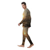 Beach Sunrise Print Men's Pajamas-grizzshop