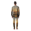 Beach Sunrise Print Men's Pajamas-grizzshop