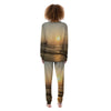 Beach Sunrise Print Women's Pajamas-grizzshop