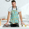 Beach Surfing Pattern Print Men's Apron-grizzshop