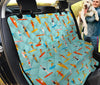 Beach Surfing Pattern Print Pet Car Seat Cover-grizzshop