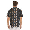 Beagle Cute Cartoon Print Pattern Men's Short Sleeve Shirts-grizzshop