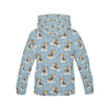 Beagle Paw Dog Bone Pattern Print Men Pullover Hoodie-grizzshop