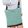 Beagle Paw Pattern Print Crossbody Bags-grizzshop