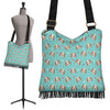 Beagle Paw Pattern Print Crossbody Bags-grizzshop