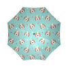 Beagle Paw Pattern Print Foldable Umbrella-grizzshop