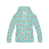 Beagle Paw Pattern Print Men Pullover Hoodie-grizzshop